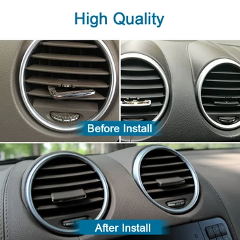 Auto Před AC Klimatizace otvoru Zásuvky Tab Klip Opravy Kit Pro Mercedes Benz ML, GL Třídy ML300 GL350 W164 X 164 16483023549116