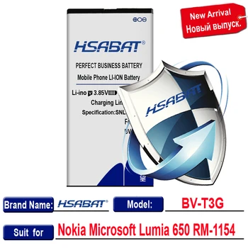 HSABAT 3500mAh BV-T3G Baterie Pro Nokia Microsoft Lumia 650 RM-1154 BVT3G
