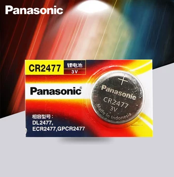 2KS/LOT Panasonic CR2477 3V CR 2477 Vysoký Výkon, Odolné Vysoké Teplotě Tlačítko Mince Baterie Baterie Karta pac
