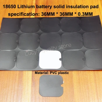 100ks/hodně Ječmene papír izolační těsnění podložka 18650 lithium baterie speciální odolné vysoké teplotě pevné s adhesi
