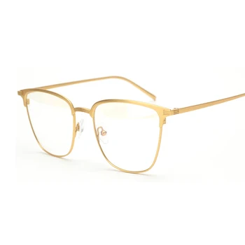 Značka Designer Lehké Titanové Brýle Rámy Muži Ženy Plný Ráfek, Klasické Čtvercové Brýle Optické Předpis Brýlí
