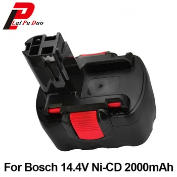 Vysoce kvalitní náhrada za Bosch Ni-CD 14,4 v 2.0 Ah PSR1-14 BAT038 2607 335 678 3660CK 2607 335 694 PAG14.4V elektrické nářadí baterie