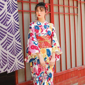 Ženy Yukata je Tradiční Japonské Kimono Župan Fotografie Šaty Cosplay Vintage Oblečení