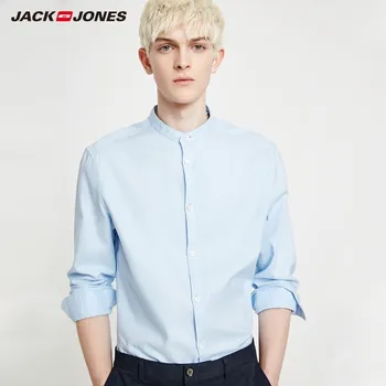 JackJones Pánské Bavlněné Tričko Solidní Obchodní Ležérní Základní Pánské 219105566
