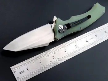 Vysoce Kvalitní Hadí hlavy G10 skládací nůž Napodobit Medford nůž Použít 9cr ocelí +Tvrdost 59HRC kuličkové ložisko nože venkovní nástroj