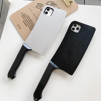 Vtipné Kuchyňské nože Telefon Pouzdro Pro OPPO A77 F1S F11 Realme C2, C11 Reno Reno 3 4 Pro NAJÍT X2 Luxusní 3D Silikonové Měkké Kryt Případech