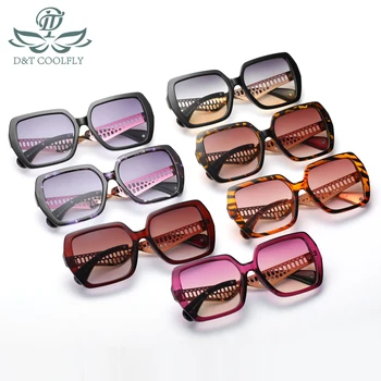 D&T 2020 Nové Módní Shield sluneční Brýle, Ženy, Muži, Barva Objektiv PC Rám ze Slitiny Značky Návrhář Luxusní Strana Náměstí sluneční Brýle, UV400