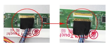 Kit pro LP173WF1(TL)(B2) LCD VGA Monitor Panel 40pin M. NT68676 1920X1080 DVI HDMI na desce Řadiče, LED DIY LG display17.3