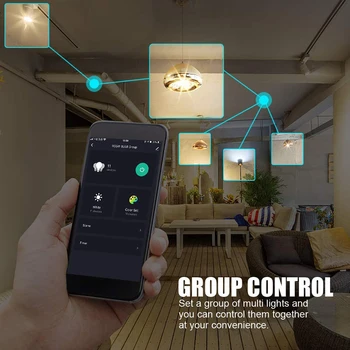WIFI Inteligentní Žárovka Domova Led Lampa Siri Hlas Bluetooth Ovládání APLIKACE Google Smart Home Stmívatelné LED Lampa Světlo Žárovky Krytý Domácí Dekor
