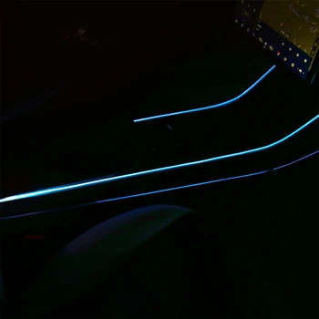 NOVÁ Úprava Interiéru Vozu Atmosféra Multi Color LED Světlo, Změna Ovládací Příslušenství pro Tesla model 3 Light Strip
