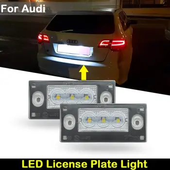 Pro Audi A4/S4 avant 1999-2001 RS4 B5 A3 2001-2003 Auto Zadní bílé LED osvětlení spz osvětlení spz