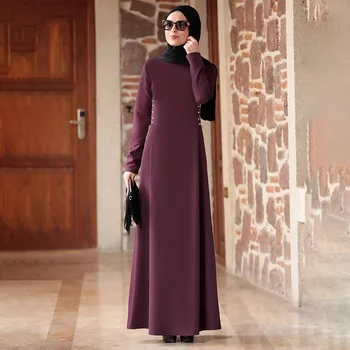 Turecko Arabské Muslimské Abaya Šaty Ženy Jibab Kimono Kaftan Dlouhé Roucho Islámské Oblečení Elbise Arabština Šaty Marocké Kaftan