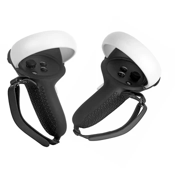 Ochranný Kryt Pouzdro Pro Oculus Quest 2 VR Dotykový Regulátor Silikonová Rukojeť Shell Koleno Popruh Pro Quest2 VR Příslušenstv