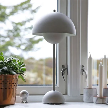 Jednoduchý Moderní Dánsko Květináč Lampa Obývací Pokoj Ložnice Studie Noční Stolní Lampa Oči Ochranu Osobnosti Umění Dekor Stolní Lampa