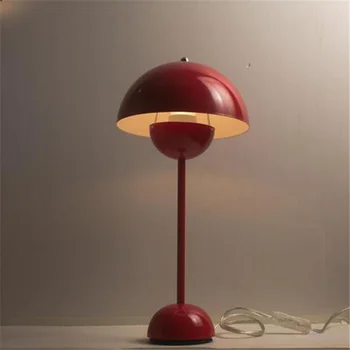 Jednoduchý Moderní Dánsko Květináč Lampa Obývací Pokoj Ložnice Studie Noční Stolní Lampa Oči Ochranu Osobnosti Umění Dekor Stolní Lampa