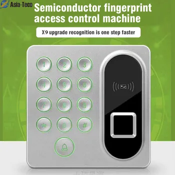 Biometrických Otisků prstů Přístup k Ovládání RFID Klávesnice, Čtečka paměťových Karet Dveře Systém Zamykání 125KHZ 200 uživatele