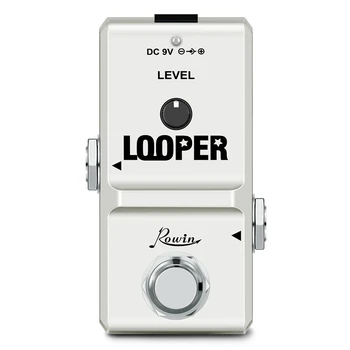 LN-332A Modernizované Malý Looper Elektrická Kytara Efekt Pedál, 10 Minut Looping Neomezené Overdubs