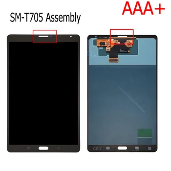 WEIDA Pro Samsung Galaxy Tab S 8.4 SM-T700, SM-T705 LCD Displej Dotykový Displej Digitizer Senzory Montážní Panel pro T705 T700 LCD