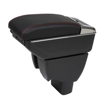 Pro Hyundai Xcent Loketní opěrka Box Zdarma Punch Ruční Skladovací Kontejner