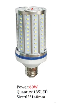 Bombillas LED Žárovka Kukuřice Lampa E27 E40 30W 60W 80W 1200W AC 85V-265V Hliníkové Lampada LED Kukuřice Světlo Bodové Žárovky SMD2835 LED Žárovky