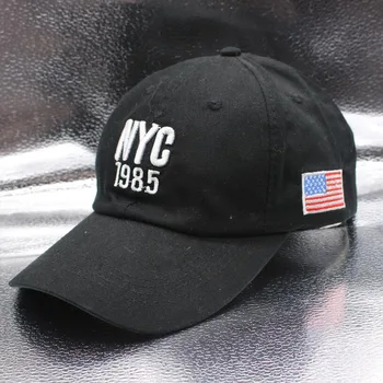 Nový styl New York 1985 Klobouk Ameriky Skvělé Nové Klobouky Dámské Čepice Značky US flag UU Baseball Cap Venkovní Sportovní Snapback