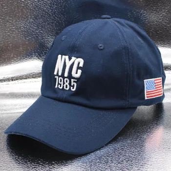 Nový styl New York 1985 Klobouk Ameriky Skvělé Nové Klobouky Dámské Čepice Značky US flag UU Baseball Cap Venkovní Sportovní Snapback