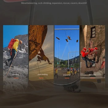 CAMNAL Horolezectví Jistící Zařízení ATC-Guide Slanění Zařízení pro Horolezectví Vrcholu Záchranu