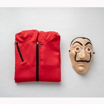 Halloween Party Salvador Dalí Cosplay Film Maska Peněz Loupež Domu Papíru La Casa De Papel Cosplay Kostým Maska na Obličej