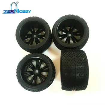HSP RC auto hračka dílů příslušenství gumové pneumatiky pro 1/8 auto na dálkové ovládání 94085GT (číslo dílu 88102)