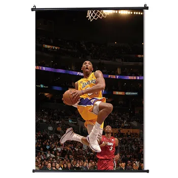 Kobe Bryant Basketbal Plakát Moderní Jednoduchá Obývací Pokoj Dekorace, Obraz Basketball Player Hotel Apartment Plátno Umění Zdi