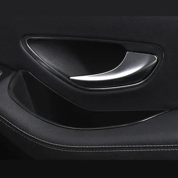 Černé Dveře Auta Rukojeť Úložný Box Držák Kontejneru Organizátor Zásobník Pro Mercedes Benz C-Class Coupe 2016-2019