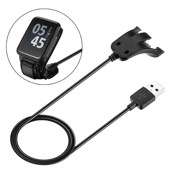 Data Sync Nabíječka USB Klip Nabíjecí Kabel Pro TomTom 2 3 Runner GPS Hodinky Golfer