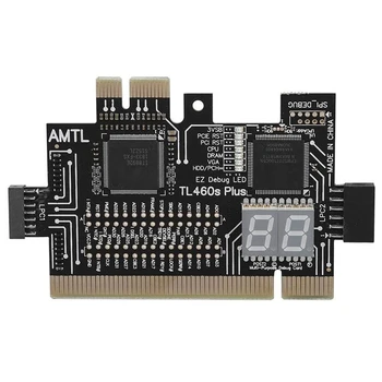 Multifunkční PC PCI, PCI-E Mini PCI-E LPC základní Deska TL-460S Diagnostický Test, Analyzátor, Tester Ladění Karty pro PC