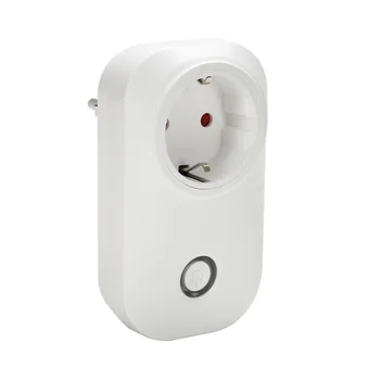 Sonoff S20 Velký Prodej Wi-fi Smart Socket EU Bezdrátová Plug Smart Home Switch Power Sockets Práce s Alexa Google Assistant HWC