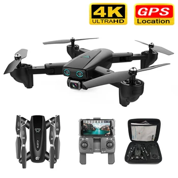 S167 GPS Drone S Kamerou 5G RC Quadcopter Drone HD 4K WI-fi FPV Skládací Off-Bod, Létání, Fotografie, Video, Dron Vrtulník Hračka