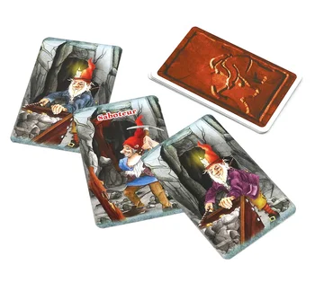 Sabotér karetní hra anglická jogos tabuleiro de dwarf miner jeu de deskové hry, rodinné oslavy cestování, hry, dárky