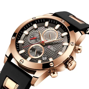 Muži quartz Hodinky BIDEN Vojenské Armádní Sportovní hodinky Luxusní Značky muže hodinky Módní Ležérní Hodinky muži relogio masculino