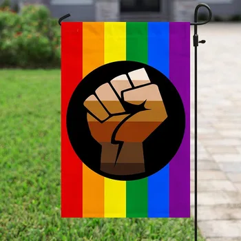 LGBT Black Lives Matter BLM Vlajky A Transparenty Domů Požehnaný Dekorace Zahradní Dvoře Sublimace Přátelské Levné Ceny