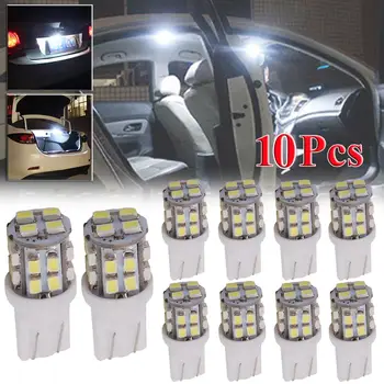10PCS T10 20-SMD LED Žárovka Super Světlé Auto Show Odbavení Světla Bílá Kontrolka