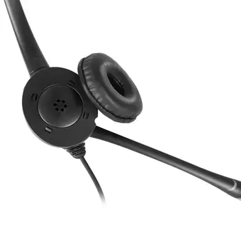 Binaurální (Monuarl volitelné) sluchátka proti hluku, mikrofon, call centra sluchátka s QD(Quick Disconnect) konektor
