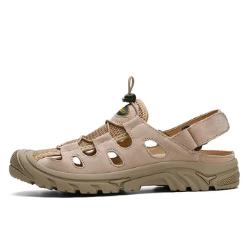 Slip plážové boty ploché geta muž sandalia kůže bílá pánské originální šaty sandál sandales platforma, sport, vody sandles lether de s
