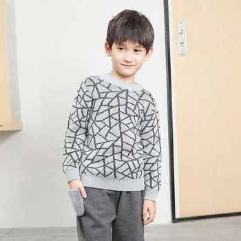 Originální Zebra Pamatujte si kluka udržet teplé oblečení děti čárkovaně tisk svetr malé dítě Individuální podzim zima svetr