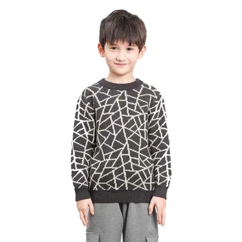 Originální Zebra Pamatujte si kluka udržet teplé oblečení děti čárkovaně tisk svetr malé dítě Individuální podzim zima svetr