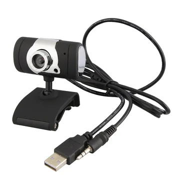 USB 2.0 HD Webcam Kamera Pro systém windows xp 7 8 Vestavěný mikrofon, Noční Vidění Jízdy-zdarma počítač, Fotoaparát, USB Webcam