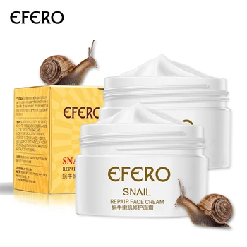 EFERO Anti-Aging Šnek Podstatě Krém, Bělící Krém na Obličej Hydratační Výživný Zpevňující Proti Vráskám Rozjasní Šnečí Krém