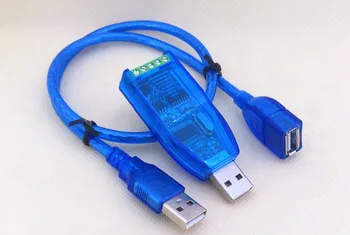 USB na RS485 converter upgrade ochranu Adaptér s daty rozšíření kabel samec samice port s štít ping