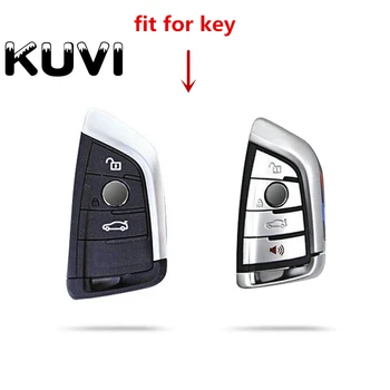 PC+TPU Klíče od Auta Pouzdro Klíč Kryt Klíč Shell Protector pro BMW X5 F15 X6 F16 G30 Řady 7 G11 X1 F48 F39 Příslušenství Auto Styling