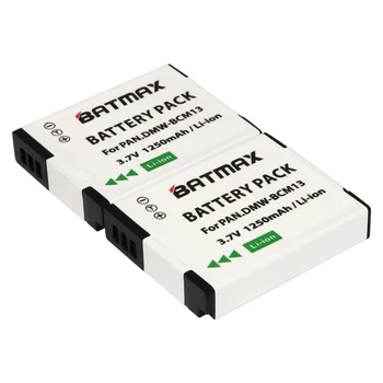 2X DMW-BCM13E DMW-BCM13 BCM13 Baterie + Nabíječka pro Panasonic Lumix ZS40 / TZ60, ZS45 / TZ57, ZS50 / TZ70, ZS27 / TZ37, a TZ41