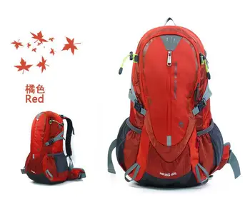 Džungle Král 2017 nová pěší turistika nylon roztržení vodotěsné profesionální horolezectví bag 40 L sportovní batoh +pláštěnka 1,3 kg