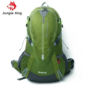 Džungle Král 2017 nová pěší turistika nylon roztržení vodotěsné profesionální horolezectví bag 40 L sportovní batoh +pláštěnka 1,3 kg